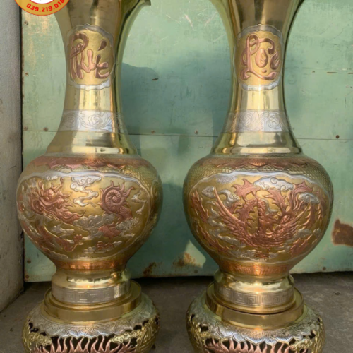 LỌ LỤC BÌNH CHẤT LIỆU ĐỒNG CÁT TÚT - Mẫu 03