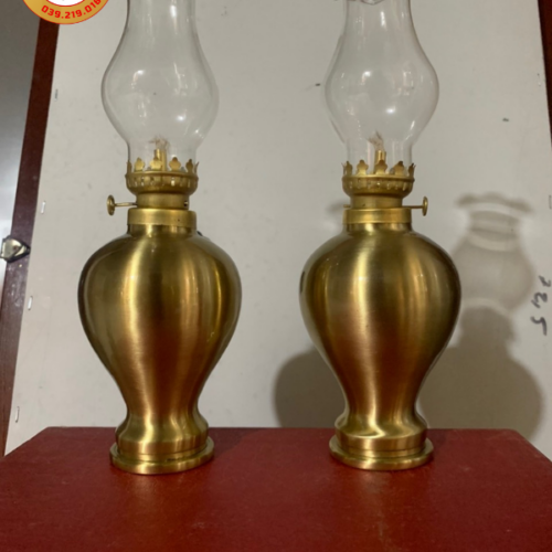 ĐÈN DẦU ĐỒNG CÁT TÚT - Mẫu 02