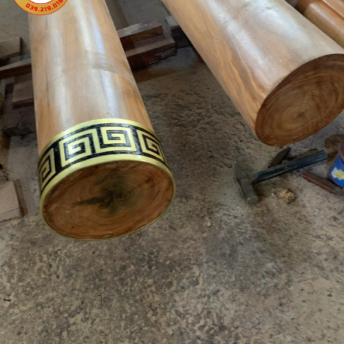 ĐAI BỌC TRANG TRÍ CHÂN CỘT GỖ - Mẫu 13